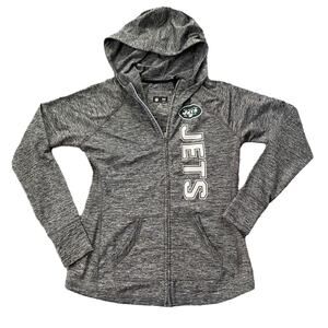 New NY Jets NFL Team full zip women’s athletic jacket size Medium